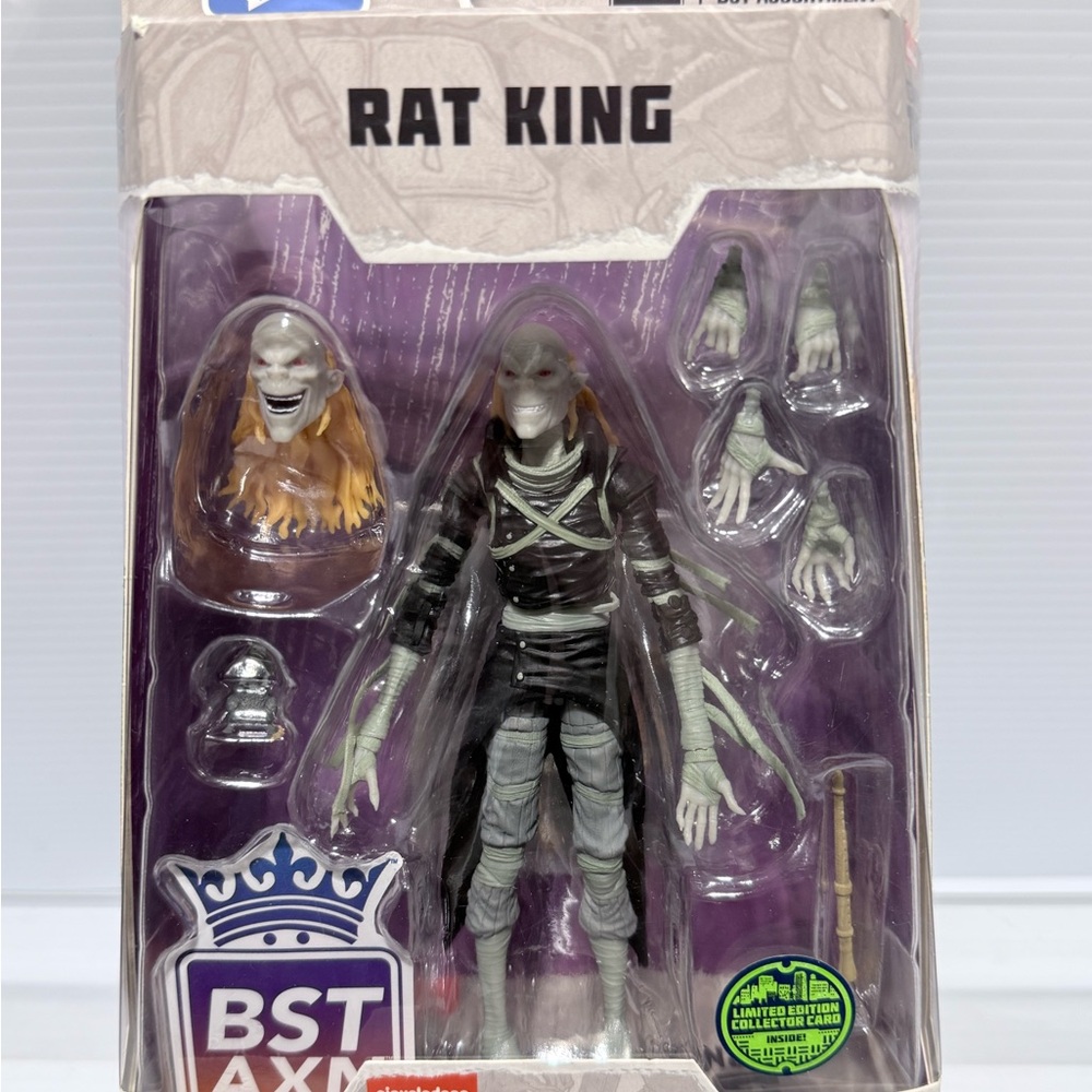 Teenage Mutant Ninja Turtles BST AXN Rat King IDW Comics TMNT Loyal Subjects NEW